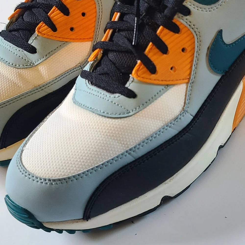 Nike Air Max Sneakers in Orange and Teal - Picture 8 of 8